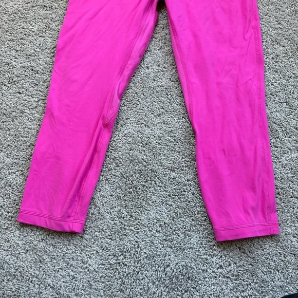 Lululemon Align Crop 23" Sonic Pink Size 12 - Picture 3 of 6